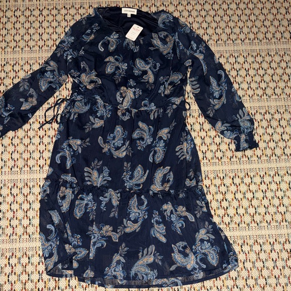 Lucky Brand Dresses & Skirts - Lucky Brand Navy Paisley Dress
